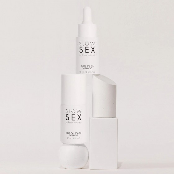 Мастило для клітора Bijoux Indiscrets SLOW SEX Arousal Sex Oil CBD (30 мл)