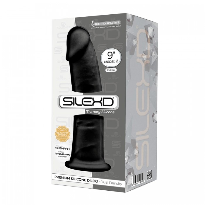 Фаллоимитатор SilexD Oscar (MODEL 2 size 9in), Черный