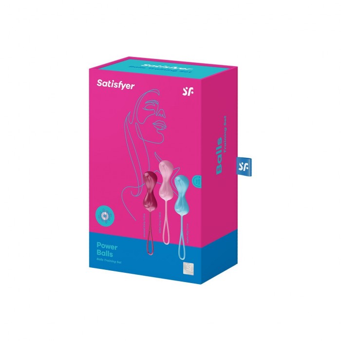 Вагінальні кульки Satisfyer balls C03 double (3 пари)