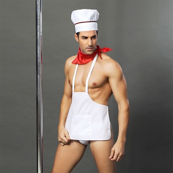 Мужской эротический костюм повара "Умелый Джек"