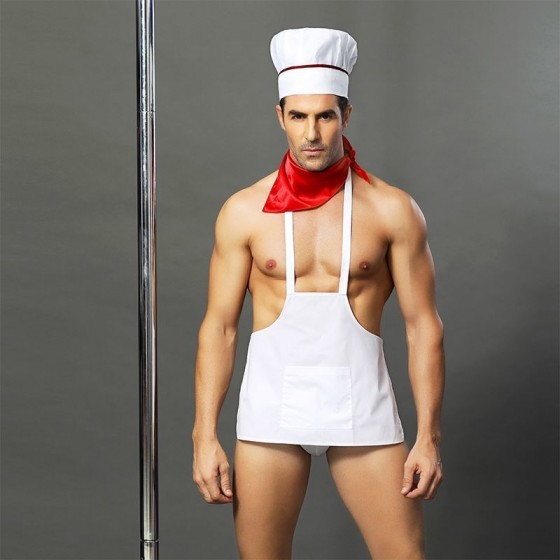 Мужской эротический костюм повара "Умелый Джек"