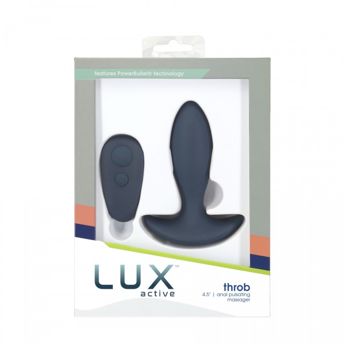 Анальна пробка-пульсатор Lux Active-Throb-Anal Pulsating Massager