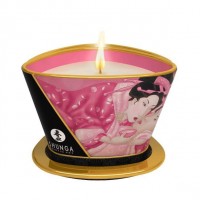 Массажная свеча с афродизиаками Shunga Massage Candle - Rose Petals (170 мл)