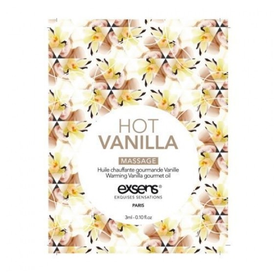 Пробник масажного масла EXSENS Hot Vanilla 3мл