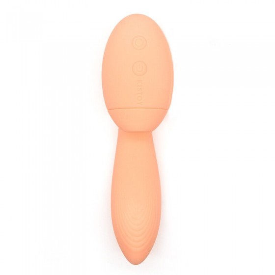 Вакуумний вагінально-кліторальний вібратор Kistoy Tina Mini Orange