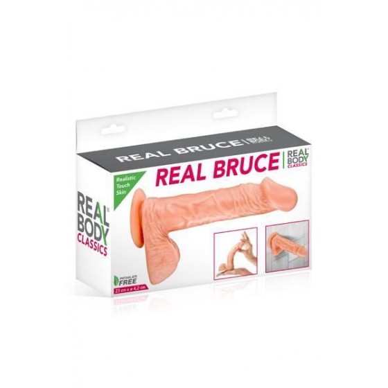 Розпродаж! Фалоімітатор Real Body-Real Bruce (надірвана упаковка)