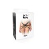 Сексуальні трусики з гальванічним перлами Art Of Sex-SEA, розмір XS-2XL, сріблястий / чорний