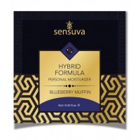 Пробник лубриканта на гибридной основе Sensuva - Hybrid Formula Blueberry Muffin (6 мл)