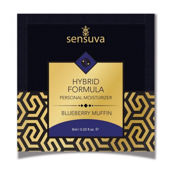 Пробник лубриканта на гибридной основе Sensuva - Hybrid Formula Blueberry Muffin (6 мл)
