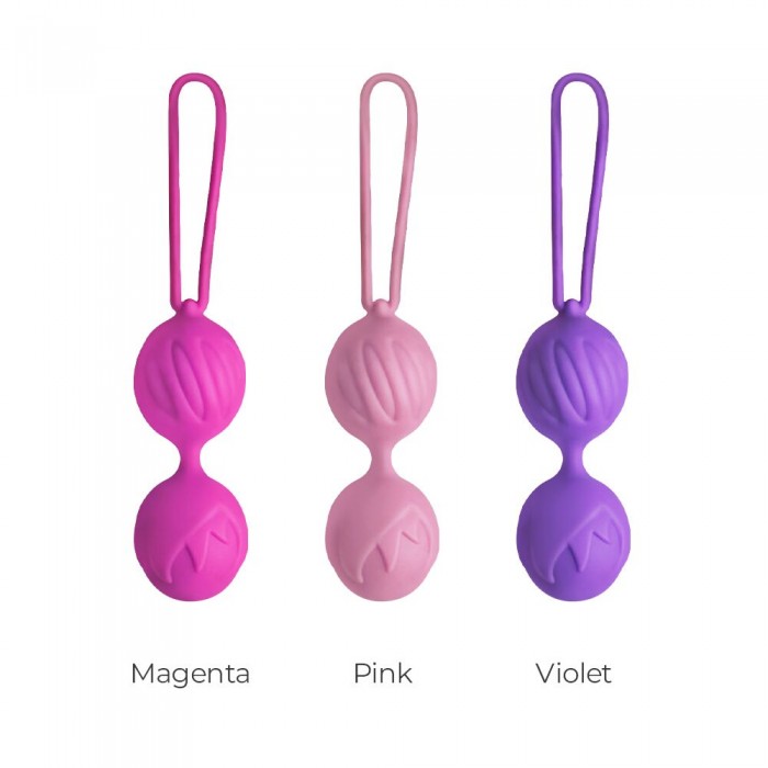 Вагинальные шарики Adrien Lastic Geisha Lastic Balls Mini Pink (S)