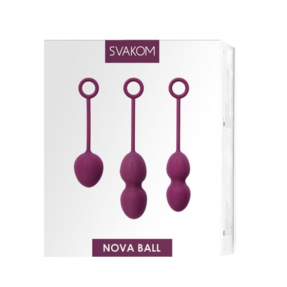Набір вагінальних кульок Svakom Nova Violet