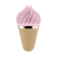 Мороженка спиннатор Satisfyer Lay-On - Sweet Temptation Pink/Brown