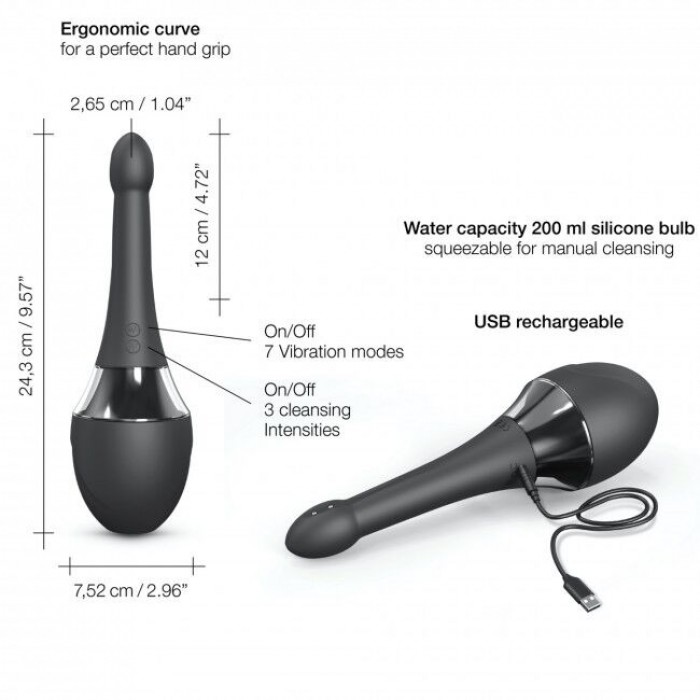 Сприцовка Dorcel DOUCHE MATE PRO Чорна