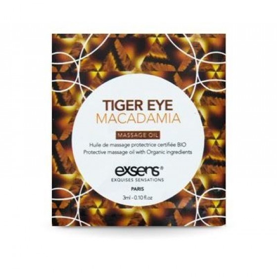 Пробник массажного масла EXSENS Tiger Eye Macadamia 3мл