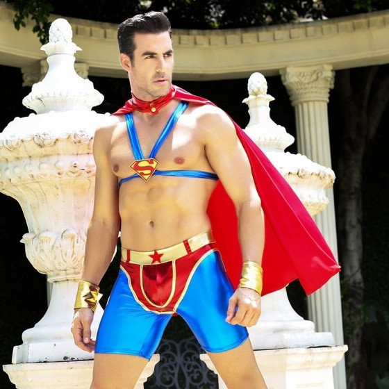 Чоловічий еротичний костюм супермена " Готовий на все Стів "