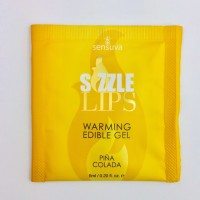 Sensuva - Sizzle Lips Pina Colada (6 мл)