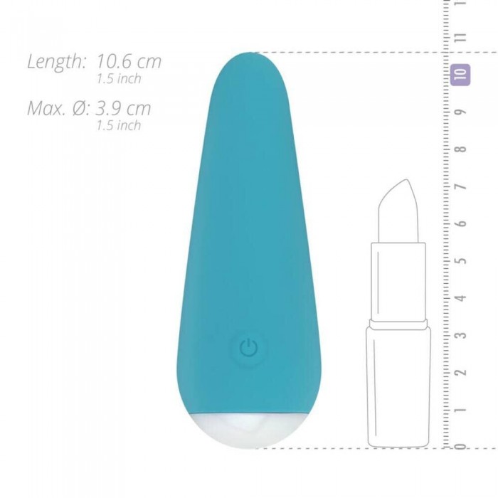 Міні-вібратор Cala Azul – Julia Mini Vibrator, дуже ніжний