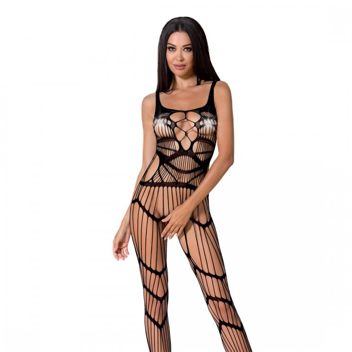 Эротический бодистокинг Passion BS058, размер One Size, Черный
