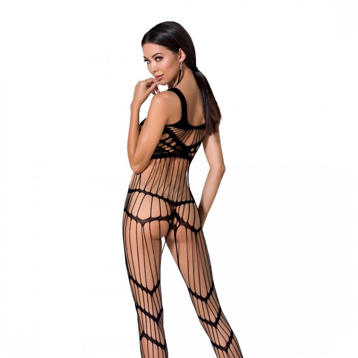 Эротический бодистокинг Passion BS058, размер One Size, Черный