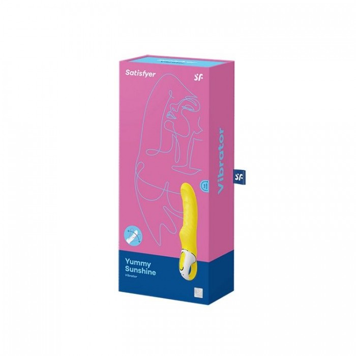 Потужний вібратор Satisfyer Vibes Yummy Sunshine з гнучким стволом