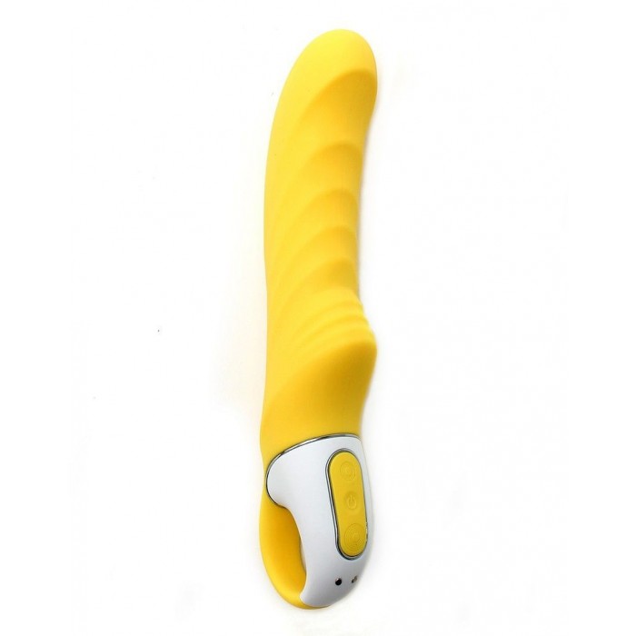 Потужний вібратор Satisfyer Vibes Yummy Sunshine з гнучким стволом