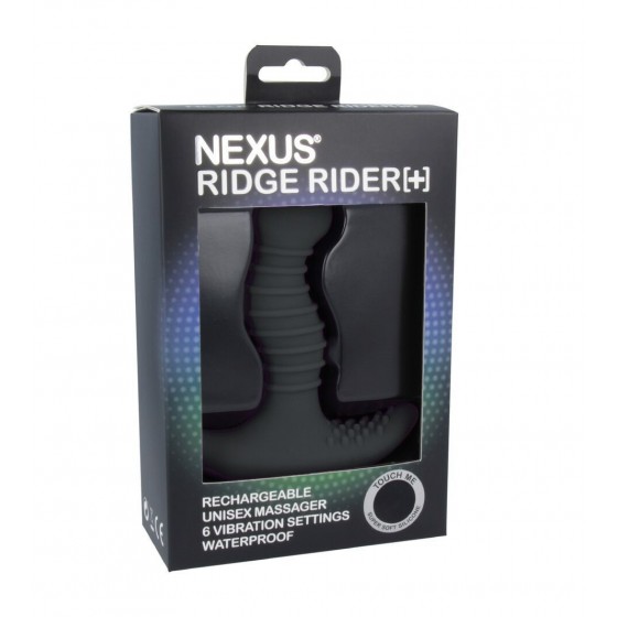 Массажер простаты с вибрацией Nexus Ridge Rider Plus Black
