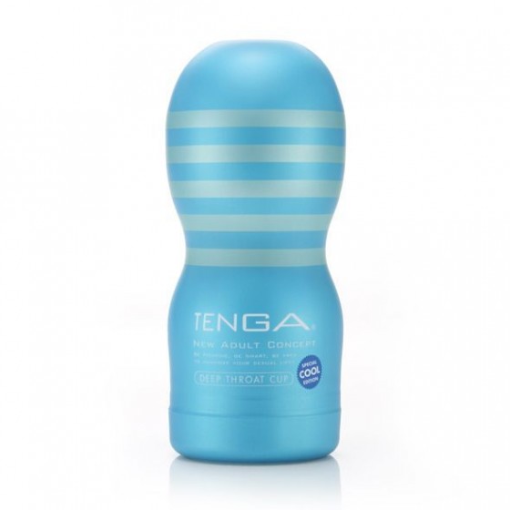 Мастурбатор Tenga Deep Throat Cup Cool Edition с охлаждающей смазкой