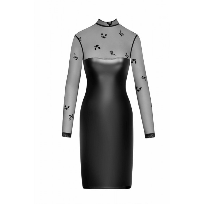 Еротична сукня з ефектом мокрого Noir Handmade F310 Sublime, розмір M, Чорне