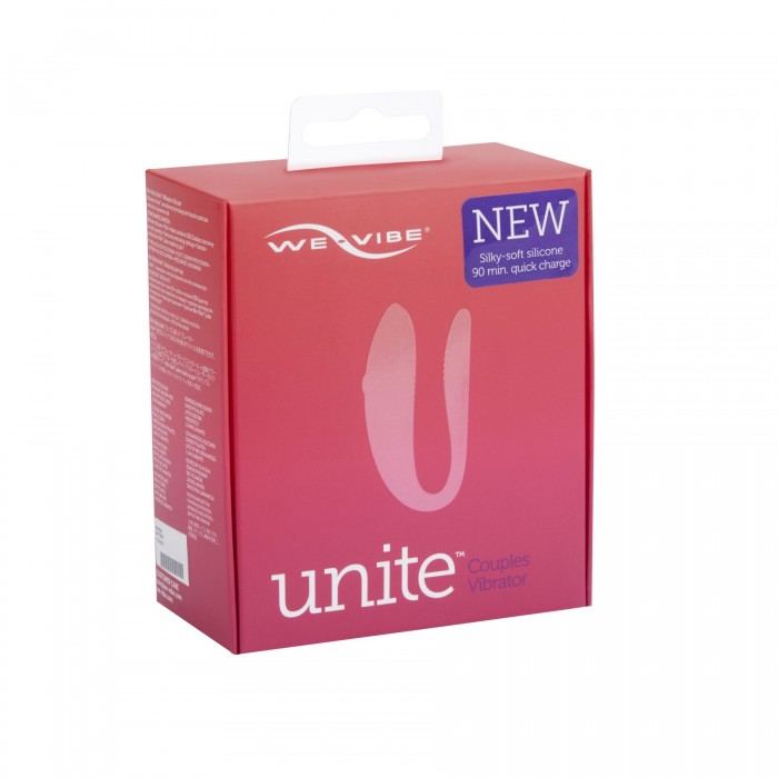 Вібратор для пар We-Vibe Unite з пультом ДУ, Фіолетовий