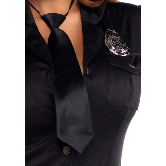 Еротичний костюм поліцейської Leg Avenue Dirty Cop M/L