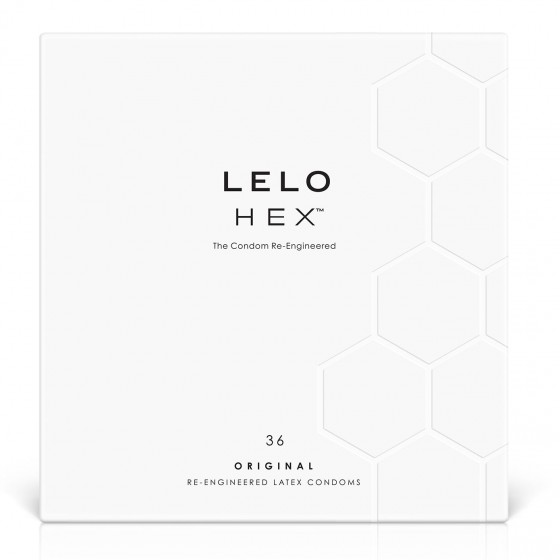 Презервативи LELO HEX Condoms Original 36 Pack
