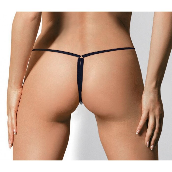 Еротичні жіночі трусики Art of Sex - Karin, Чорні, розмір L-2XL