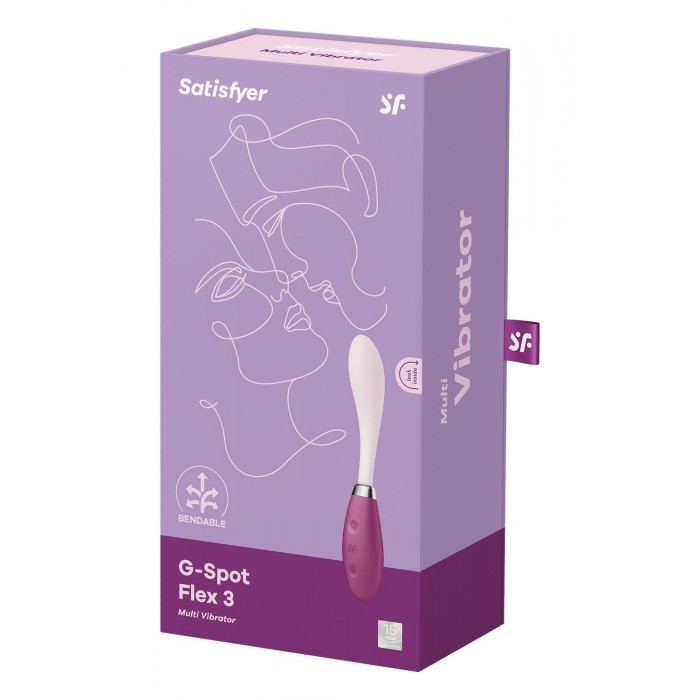 Вибратор для точки G Satisfyer G-Spot Flex 3 Red
