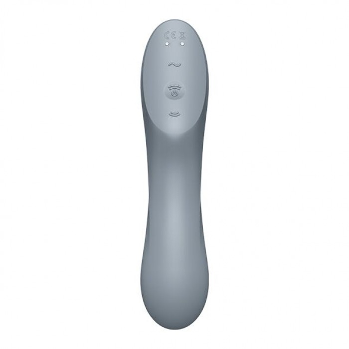 Вакуумний вібратор Satisfyer Curvy Trinity 3 BlueGrey