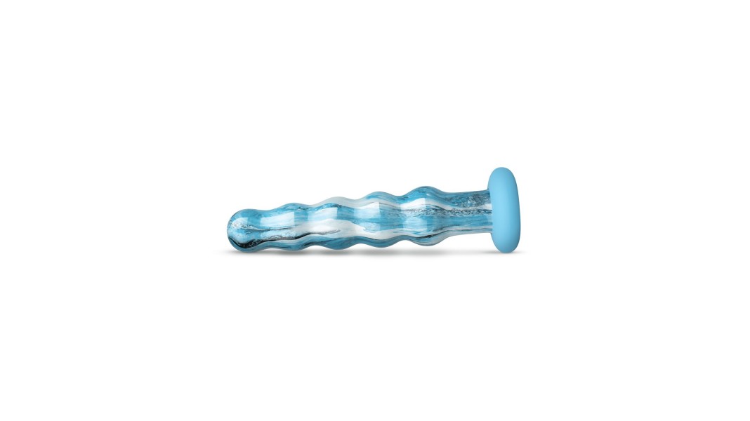 Скляний дилдо Gildo - Ocean Flow Glass Dildo
