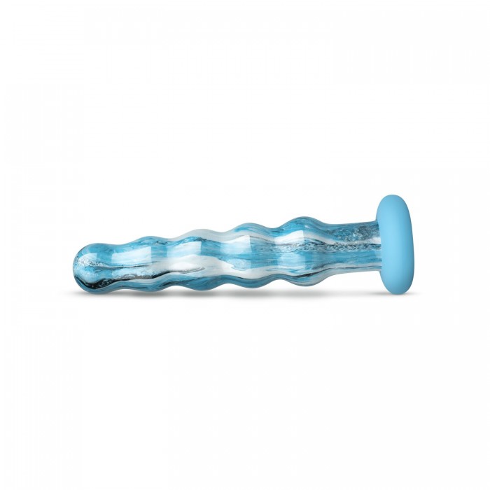 Скляний дилдо Gildo - Ocean Flow Glass Dildo