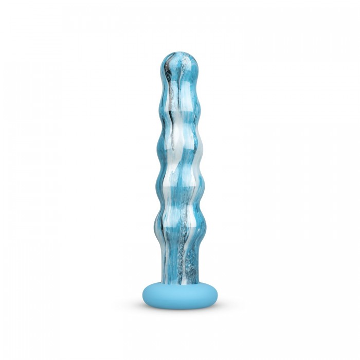Скляний дилдо Gildo - Ocean Flow Glass Dildo