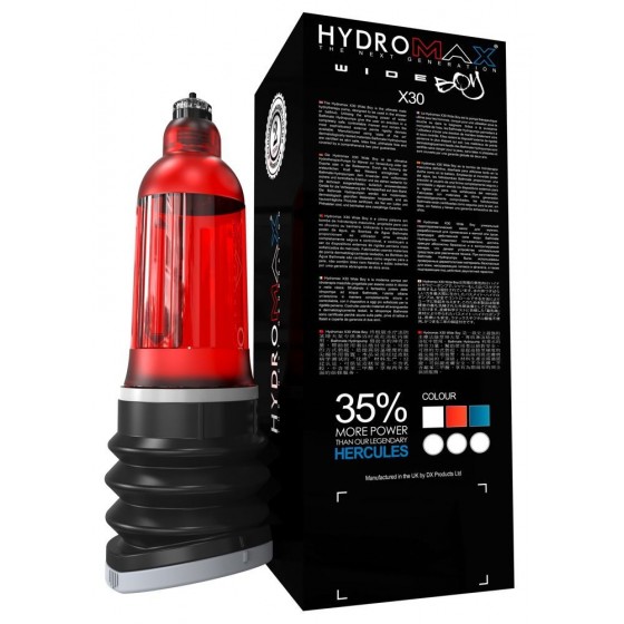 Гідропомпа Bathmate Hydromax 7 WideBoy Red (X30)