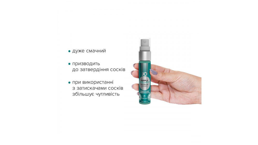 Гель для стимуляции сосков System JO NIPPLE TITILLATOR WINTER BLITZ (30 мл)