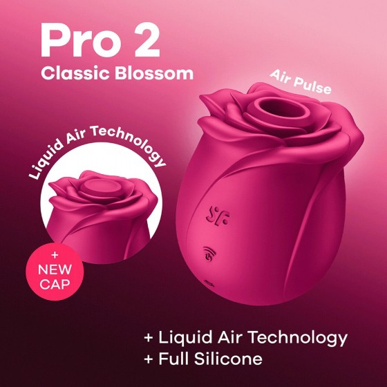 Вакуумний кліторальний стимулятор Satisfyer Pro 2 Classic Blossom