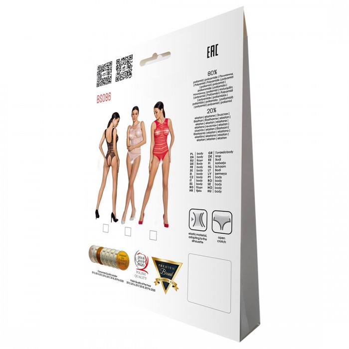 Бодистокинг с доступом Passion BS086, размер One Size, Черный