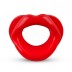 Силіконова капа-розширювач для рота у формі губ XOXO Blow Me A Kiss Mouth Gag-Red
