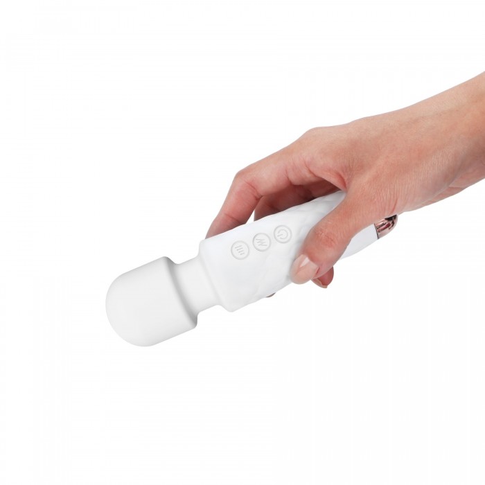 Потужний міні-вібромасажер Dorcel Wand Mini Wanderful, Білий