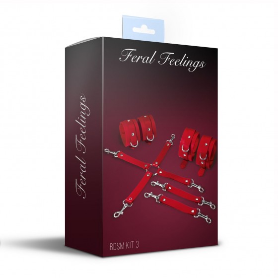 Набір Feral Feelings BDSM Kit 3 Red