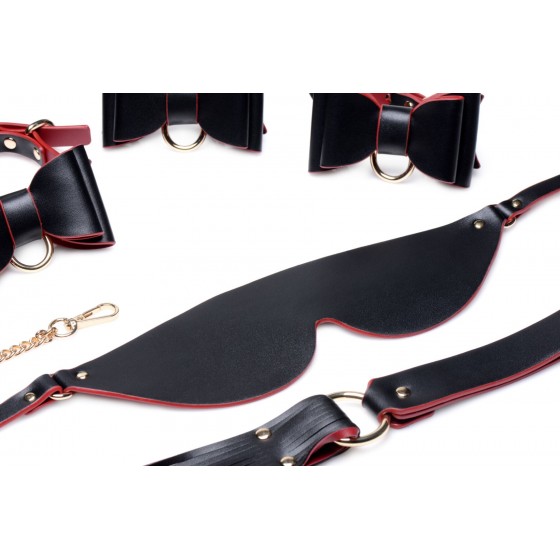 Набір для БДСМ Master Series Bow - Luxury BDSM Set With Travel Bag