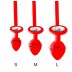 Чоловічі труси XS-2XL з силіконовою анальною пробкою Art Of Sex-Joni plug panties Size S Red