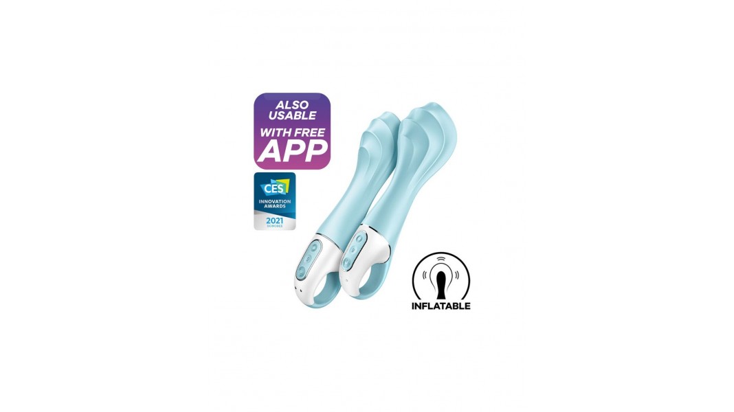 Смарт-вібратор для точки G Satisfyer Air Pump Vibrator 5+, надувається