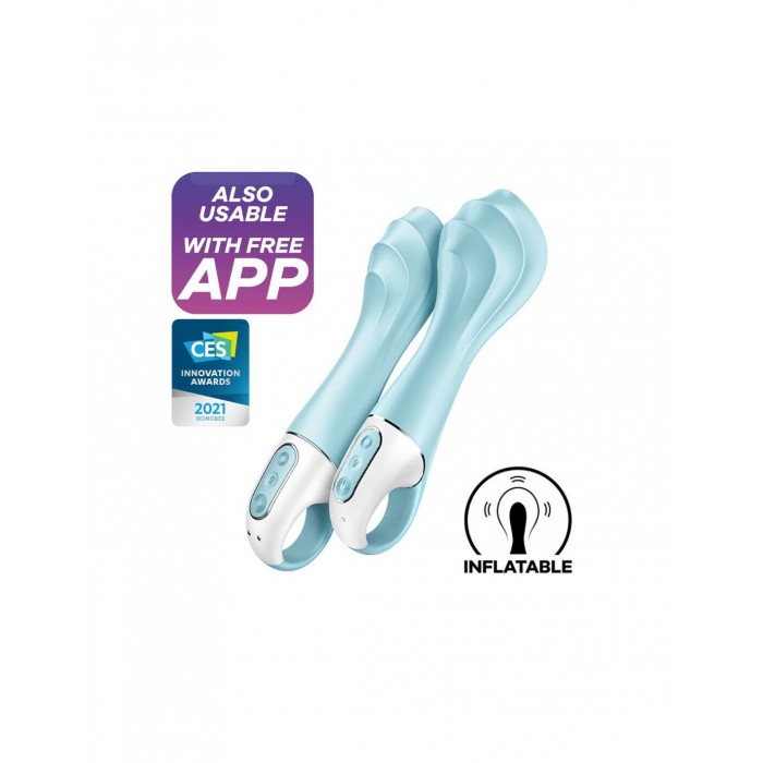 Смарт-вібратор для точки G Satisfyer Air Pump Vibrator 5+, надувається