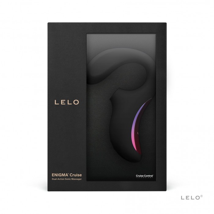 Вакуумний стимулятор із вібрацією LELO Enigma Cruise Black