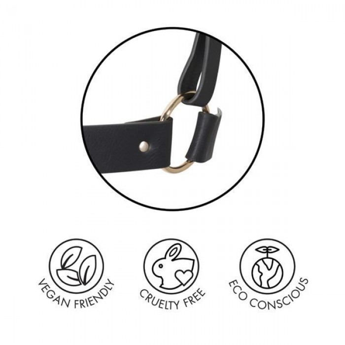 Наручники Bijoux Indiscrets MAZE - Wide Cuffs, Чорні